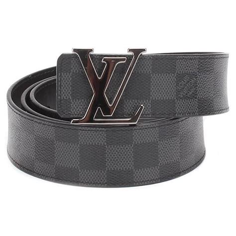 louis vuitton ceinture noire